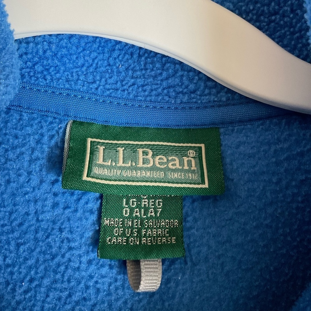 LL Bean Mens Fleece Vest - Picture 4 of 4
